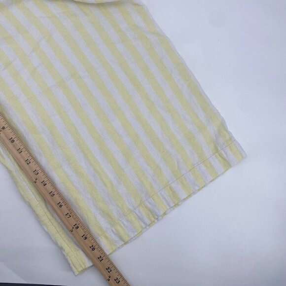 Stoney Clover Ln X Target Size Large Yellow White Stripe Linen Blend Jumpsuit - Picture 9 of 12